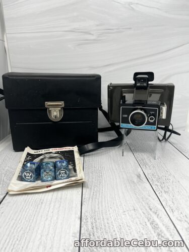 1st picture of Vintage Polaroid Colorpack II 2 Land Camera with Strap-Clean For Sale in Cebu, Philippines