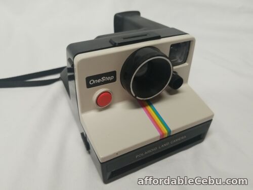 1st picture of Vintage Polaroid RAINBOW STRIPE One Step Land Camera For Sale in Cebu, Philippines