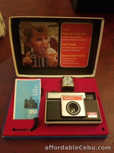 1st picture of Vintage Keystone Magicube 125x Camera Type X Auto-Instant Used With Original Box For Sale in Cebu, Philippines