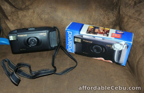 1st picture of Vintage Polaroid Captiva SLR 1993 Auto Focus Instant Film Camera With Box For Sale in Cebu, Philippines