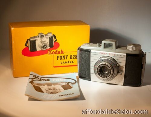 1st picture of Vintage Kodak Pony 828 Camera With 51 MM Kodak Anaston Lens No. 45 Uses 828 Film For Sale in Cebu, Philippines
