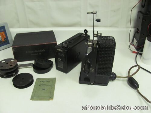 1st picture of C07028~ Cine Kodak Model B Movie Camera & Original Box & Kodascope Model C For Sale in Cebu, Philippines