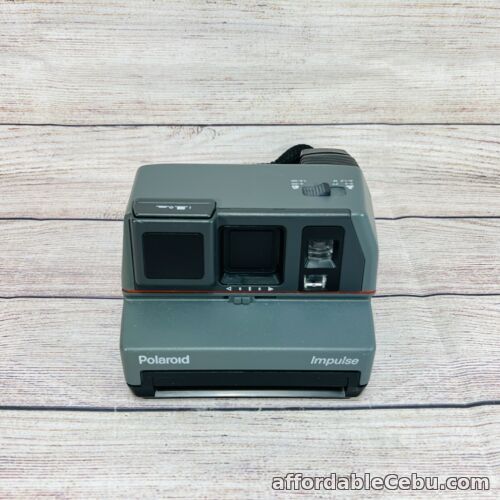 1st picture of Polaroid 600 Plus Film Impulse Instant Camera With Strap Clean Untested For Sale in Cebu, Philippines