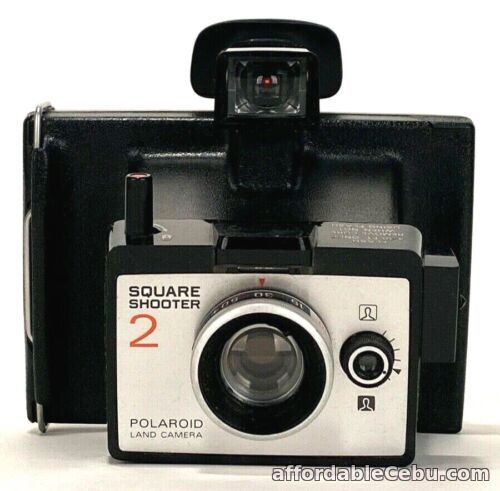 1st picture of Vintage Polaroid Land Camera Square Shooter 2 With Case For Sale in Cebu, Philippines