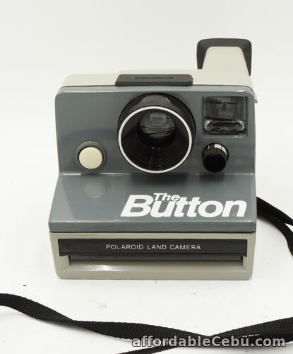 1st picture of Polaroid The Button SX-70 Film Camera w/ Strap Works #289 For Sale in Cebu, Philippines