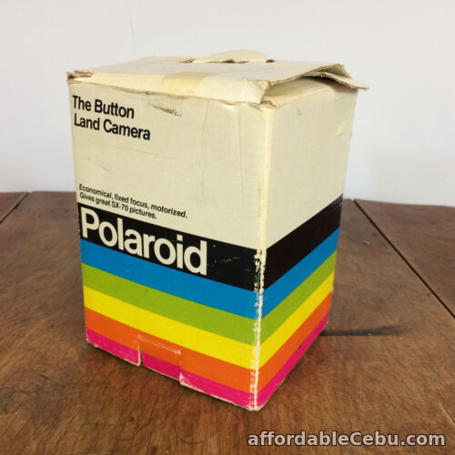 1st picture of Minty Working Vintage 80s Polaroid The Button Instant Land Camera Photography For Sale in Cebu, Philippines