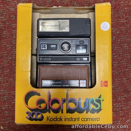1st picture of Vintage Kodak Colorburst 300 Electronic Flash Instant Camera Manual Box For Sale in Cebu, Philippines