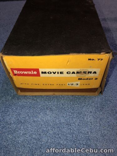 1st picture of Vintage Movie & Photography Kodak Brownie 8mm Movie Camera II Kodachrome Film! For Sale in Cebu, Philippines