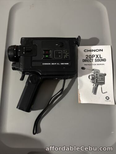 1st picture of VINTAGE CHINON 20P XL MOVIE CAMERA WITH MANUAL READ DESCRIPTION For Sale in Cebu, Philippines
