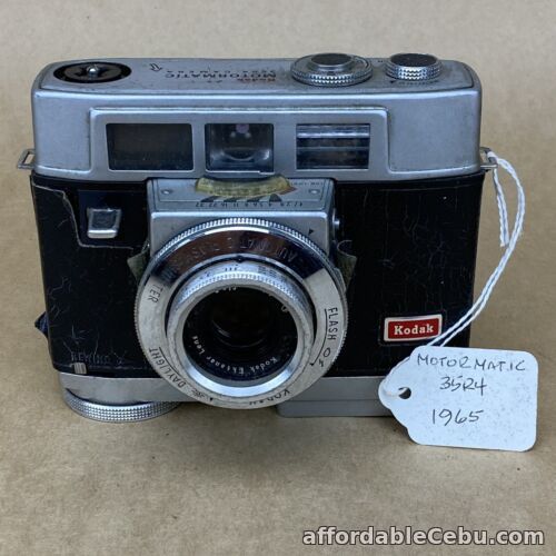 1st picture of Kodak Motormatic 35R4 Vintage 1965 35mm Film Camera For Sale in Cebu, Philippines