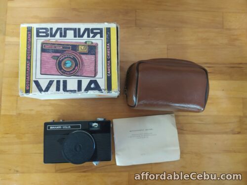 1st picture of Viliya vintage photo camera 1979  USSR Compact working documents with box For Sale in Cebu, Philippines