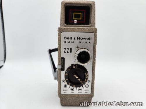 1st picture of Vintage Bell & Howell Sun Dial 220 8mm Movie Camera UNTESTED For Sale in Cebu, Philippines