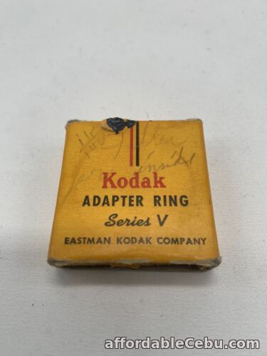 1st picture of VINTAGE KODAK SERIES V FILTER ADAPTER RING 1 1/8 INCH - 28.5MM Original box For Sale in Cebu, Philippines