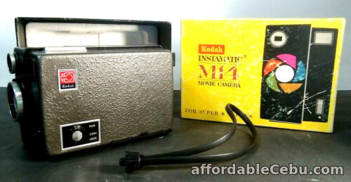 1st picture of Vintage Kodak Instamatic M14 Movie Camera1960's in Original Box  untested For Sale in Cebu, Philippines