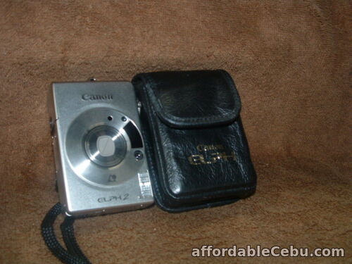 1st picture of VINTAGE CANON ELPH 2 CAMERA WITH CASE For Sale in Cebu, Philippines