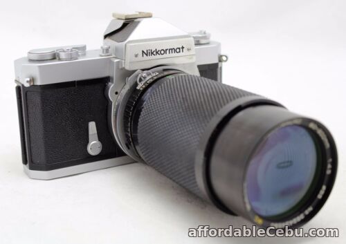 1st picture of Nikon Nikkormat N FT, vintage SLR 35mm camera & zoom + macro lens 80-200mm For Sale in Cebu, Philippines