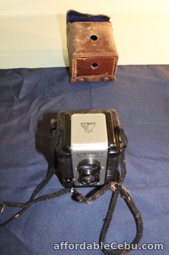 1st picture of Vintage Argus Flex 75 Camera for Parts Repair with Case For Sale in Cebu, Philippines