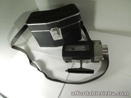 1st picture of Bell & Howell Autoload Focus-Matic 8mm Movie Camera With Case For Sale in Cebu, Philippines