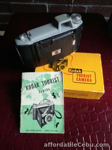 1st picture of Vintage KODAK Tourist Camera With box, Case & Instructions For Sale in Cebu, Philippines