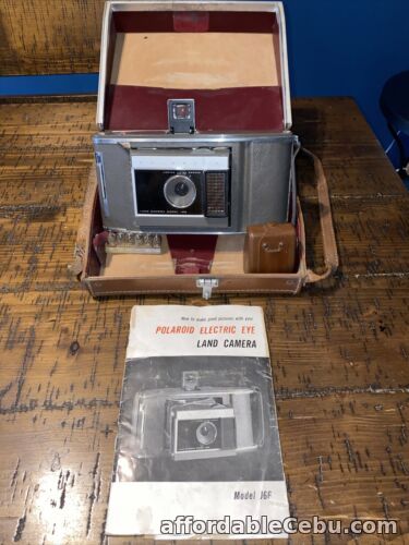 1st picture of Vintage 1962 Polaroid Electric Eye Land Camera Model J66(Parts)See Description. For Sale in Cebu, Philippines