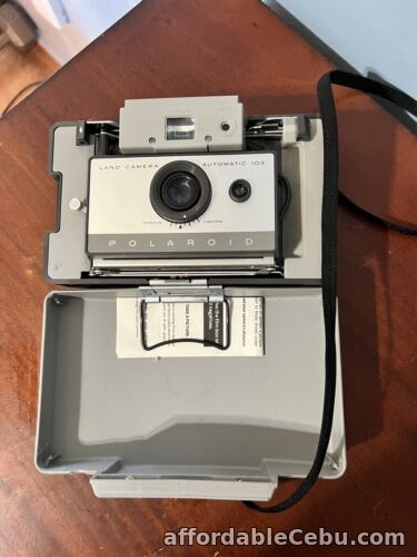 1st picture of Vintage Polaroid Automatic 103 Land Camera w/ Hard Case and Strap For Sale in Cebu, Philippines