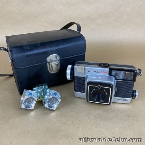 1st picture of Minolta Autopak 800 Film Camera W/ Case - VINTAGE For Sale in Cebu, Philippines