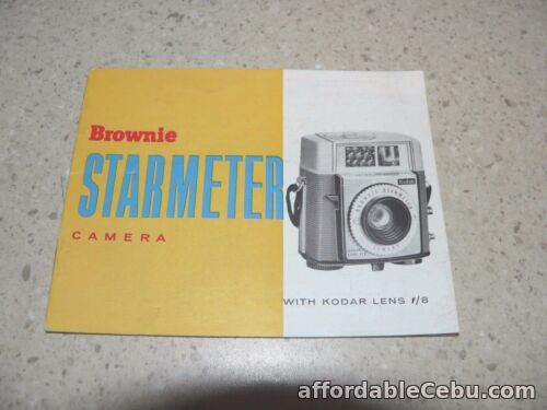 1st picture of Original Kodak Brownie Starmeter Camera Owner's Manual~Excellent Condition For Sale in Cebu, Philippines