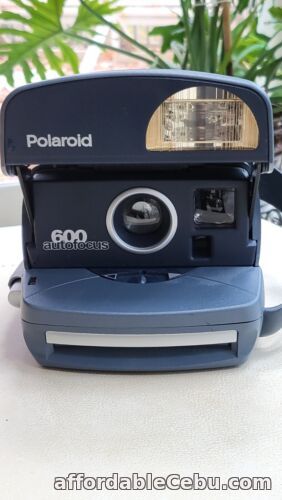 1st picture of Polaroid 600 Autofocus Instant Film Camera in Blue/Grey body. Works! For Sale in Cebu, Philippines