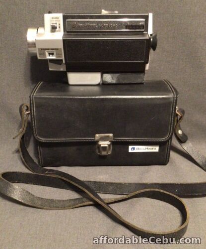1st picture of Excellent Vintage Bell & Howell 379 Autoload Movie Camera w/ Original Case For Sale in Cebu, Philippines