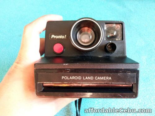 1st picture of Vintage Polaroid Pronto Land Camera One Step Instant w Shoulder Strap For Sale in Cebu, Philippines