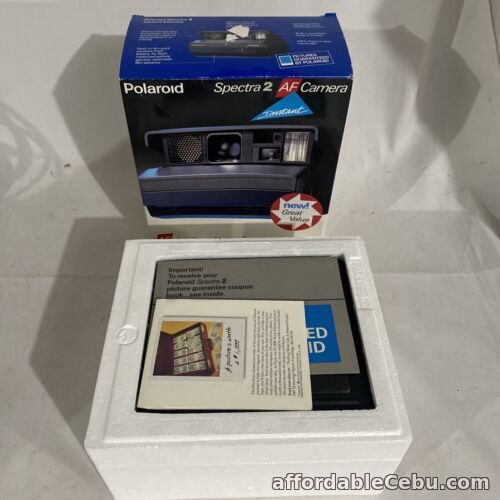 1st picture of Polaroid Spectra 2 Camera Instant Original Box and Documents For Sale in Cebu, Philippines