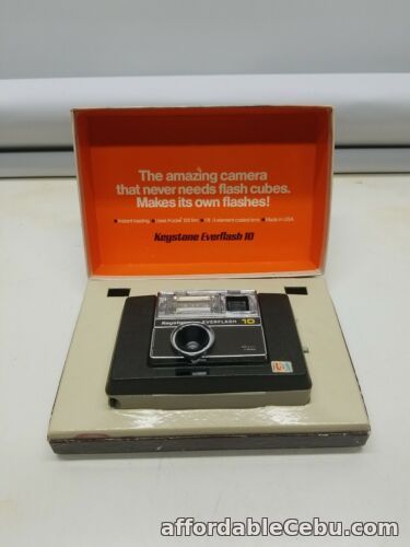 1st picture of Vintage Keystone Everflash 10 Instant Loading Electronic Flash Camera For Sale in Cebu, Philippines