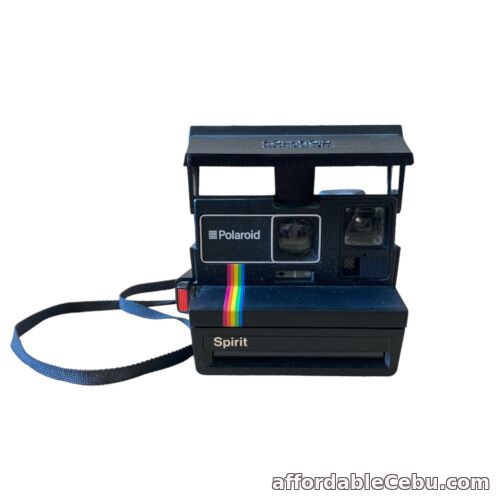 1st picture of Vintage Polaroid 600 Land Camera Spirit Model With Strap Made in USA Untested For Sale in Cebu, Philippines
