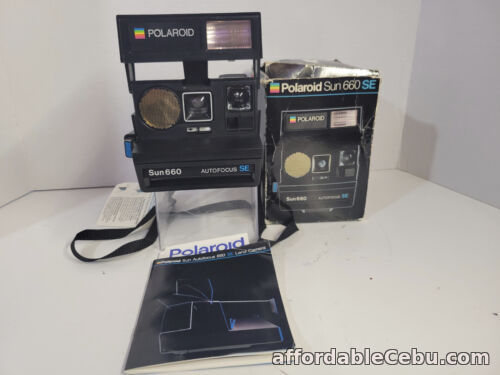 1st picture of Polaroid Sun 660 Auto focus SE 600 Instant Film Camera *New Opened Box*- 600-024 For Sale in Cebu, Philippines