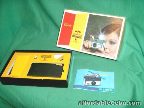 1st picture of #625* - VINTAGE KODAK HAWKEYE INSTAMATIC R4 CAMERA - BOX ONLY!! - WITH MANUAL For Sale in Cebu, Philippines