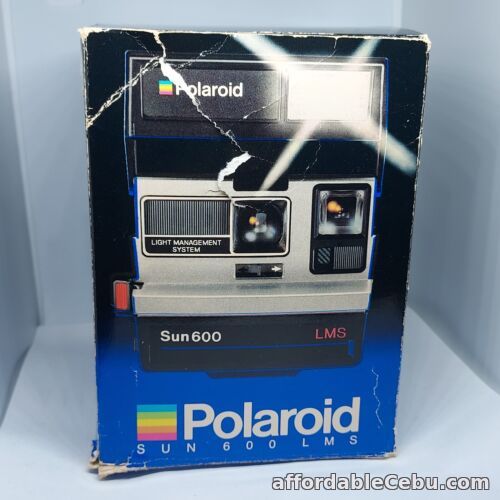 1st picture of Vintage Polaroid Sun600 LMS Camera in Original Box For Sale in Cebu, Philippines