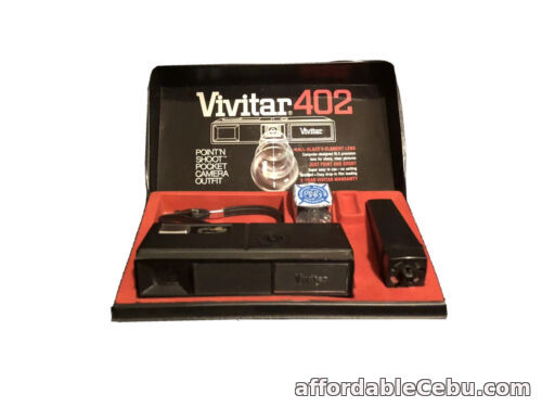 1st picture of Vivitar 402 Vintage Camera Pocket Point N Shoot Complete For Sale in Cebu, Philippines