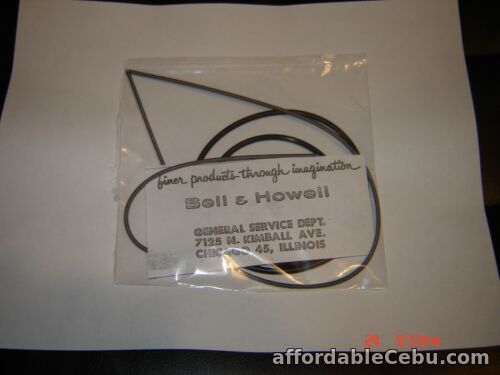 1st picture of Bell & Howell 253A Projector Belts, 2 Wire belts, 2 Rubber Belts,4 Belt Set /Kit For Sale in Cebu, Philippines