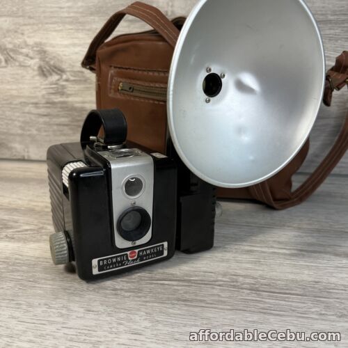 1st picture of Kodak Brownie Hawkeye Outfit Flash Model Camera w/ Flash, Manual & Bag Untested For Sale in Cebu, Philippines