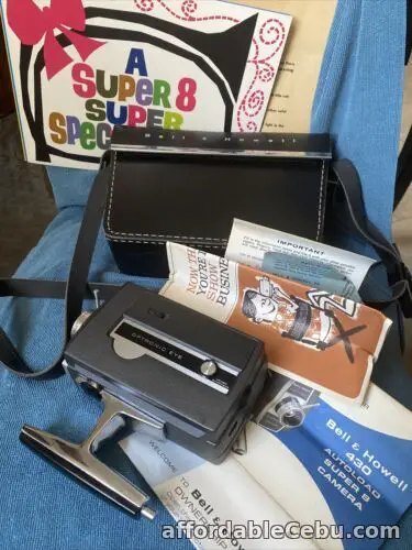 1st picture of Vintage Camera Lot 8mm & Super 8 Bell & Howell With TITLE CARDS For Sale in Cebu, Philippines
