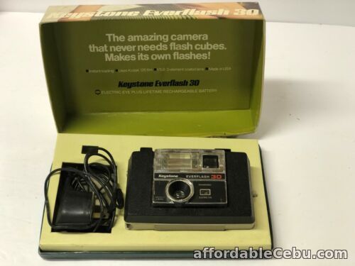 1st picture of ELC04_095A Keystone Everflash Instant Loading Electroic Flash Camera in Box For Sale in Cebu, Philippines