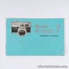 Vintage Minolta Hi-Matic 7 Camera Manual
