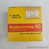 NIB Kodak KODACHROME 40 Super 8mm Movie Film KMA 459 Type A Exp. 01/1976