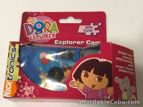 1st picture of ELC03_104a  Vintage 35mm Nick Jr.  Dora the Explorer Single Use Camera For Sale in Cebu, Philippines