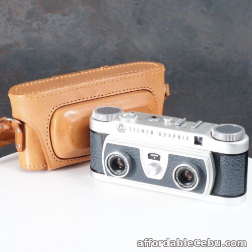 1st picture of :[LN-] Graflex Stereo Graphic 35mm Film Camera Camera w/ Case - Looks Unused! For Sale in Cebu, Philippines