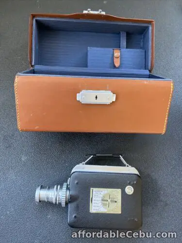 1st picture of VTG CINE-KODAK EIGHT Model 90 8mm MOVIE CAMERA, Case For Sale in Cebu, Philippines