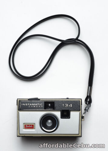 1st picture of Kodak Instamatic 134 Camera • With Case, Flashbulbs, and Film For Sale in Cebu, Philippines