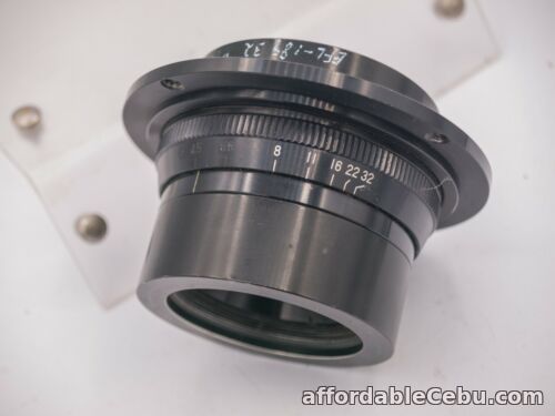 1st picture of Serial No. 001 - Unbranded 189mm F6.3 Process Lens For Camera Adaptation For Sale in Cebu, Philippines