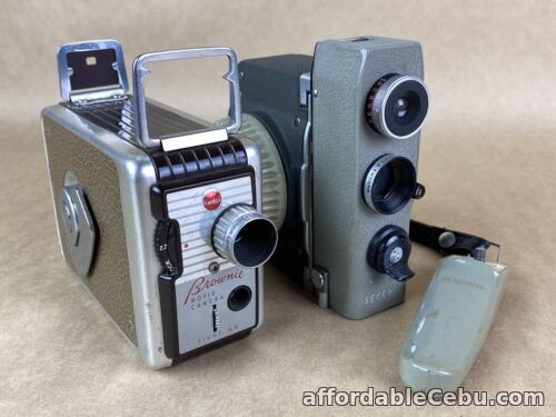 1st picture of Kodak Brownie & Sekonic Dualmatic Vintage Movie Camera - SET OF 2 - UNTESTED For Sale in Cebu, Philippines