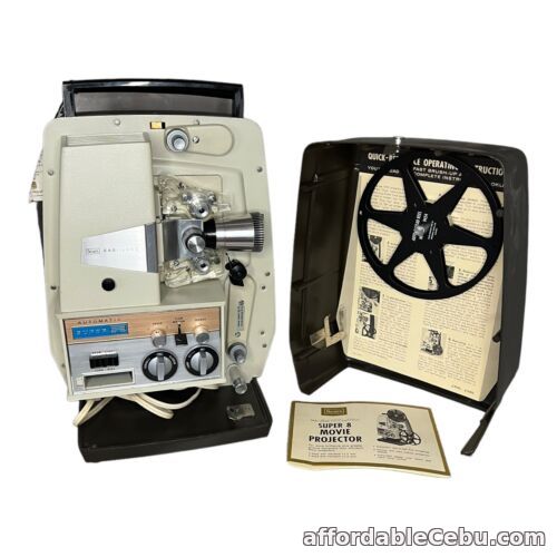 1st picture of SEARS Super 8 Movie Projector Easi-Load P203 Varizoom f:1.2 w/ Tag CLEAN For Sale in Cebu, Philippines